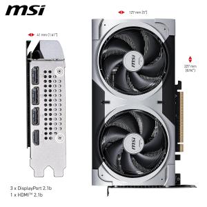 Image Carte graphique MSI NVIDIA GeForce RTX 5060 Ti 8G Ventus 2X OC Plus à 319€