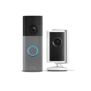 Image Pack Sonnette vidéo Ring Battery Video Doorbell nouvelle génération + Indoor Camera Plus à 59,99€