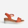 Image Sandale à talon ERAM TIBRIA - Orange à 39,99€