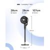 Image Ventilateur sur pied DREO DR-HPF013 - Noir à 79,99€