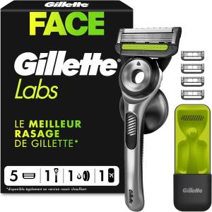 Image Rasoir homme Gillette Labs Exfoliating Bar, FlexDisc 2D - Gris à 34,90€