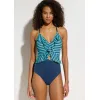Image Maillot 1 pièce bonprix à volants et découpe - Plusieurs coloris à 12,99€