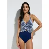Image Maillot 1 pièce bonprix à volants et découpe - Plusieurs coloris à 12,99€