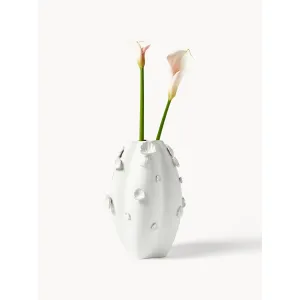 Image Vase émaillé Westwing Collection Mar - Blanc à 39,99€