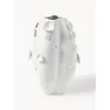 Image Vase émaillé Westwing Collection Mar - Blanc à 39,99€