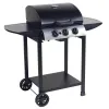 Image [Offre VIP] Barbecue à gaz GiFi Miami 3 brûleurs - Noir à 99€