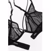 Image Soutien-gorge H&M non paddé en mesh avec armatures - Noir à 8,99€