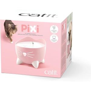 Image Fontaine à eau pour chat Catit Pixi - Rose à 27,99€