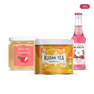 Image Kit Bubble Tea Kusmi Tea Ensemble de préparation Bubble Tea à 34,90€