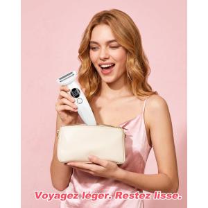 Image Rasoir électrique femme Carehabi Chb-5in1ShaverWomen - Avec Station de Charge à 23,99€