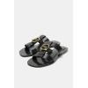 Image Sandales plates Femme Zara 3605/710/800 - Noir à 19,77€