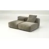 Image Canapé modulable vetsak Sofa Set 01 Medium - Cord Velour Khaki à 2240€
