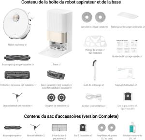 Image Robot Aspirateur Laveur dreame X40 Ultra Complete