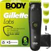 Image Tondeuse corps Gillette Labs Body Plus Intimate i5 - Noir à 38,90€