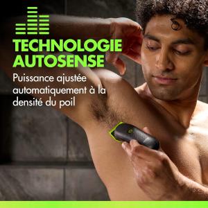 Image Tondeuse corps Gillette Labs Body Plus Intimate i5 - Noir à 38,90€
