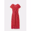 Image Robe midi à imprimé - Rouge à 22,99€