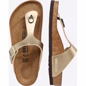 Image Tongs BIRKENSTOCK Gizeh - Or à 69,90€