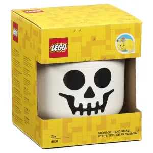 Image Boîte de rangement Room Copenhagen LEGO 4061 Storage Head Squelette mini - Blanc/Noir à 5,99€