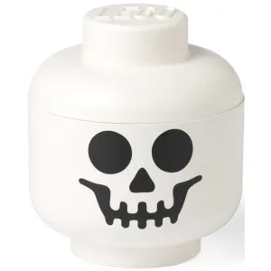 Image Boîte de rangement Room Copenhagen LEGO 4061 Storage Head Squelette mini - Blanc/Noir à 5,99€