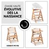 Image Chaise haute Evolutive Hauck BETA+ Newborn Set avec transat 3 en 1 à 189,90€