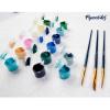 Image Peinture au numéro Figured'Art Regard envoutant sans châssis - 40x50cm à 15,83€