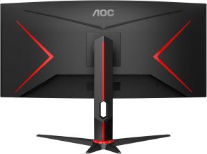 Image Moniteur PC incurvé 34" WQHD AOC Gamer CU34G2XPD 180 Hz, Fast VA, 1ms GTG, FreeSync Premium