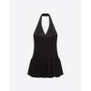 Image Robe mini ballon bengalina - Noir à 20,99€