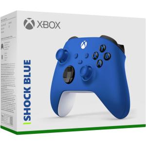 Image Manette sans fil Xbox Shock Blue - Bleu à 45,60€