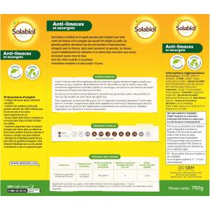 Image Anti-limaces Solabiol SOLIMA750N - 750g à 10,30€