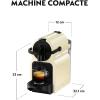 Image Machine à café Nespresso De'Longhi Inissia EN80.CW - Blanc Crème ou Noir à 79€