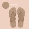 Image Tongs femme Havaianas Slim - Rose Gold à 12,47€