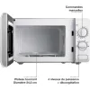 Image Micro-ondes LISTO MOM L9 - Blanc à 49,99€