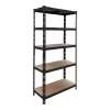 Image Étagère METAL SHELF 5 niveaux - Noir mat à 19,90€