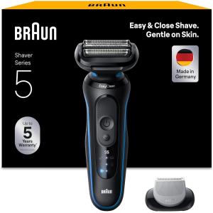 Image Rasoir électrique Braun Series 5 52-B1600S - Bleu à 93,99€