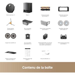 Image Robot aspirateur laveur dreame X50s Ultra - Noir à 999€