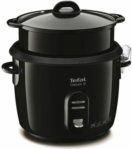 Image Cuiseur à riz Tefal RK103811 Classic 2 + Panier Vapeur, 5L - Noir