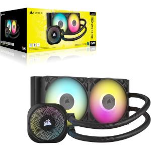 Image Watercooling CPU Corsair iCUE Link Titan 240 RX RGB - Noir à 55,16€