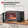 Image Micro-ondes Toshiba MW3-EM23PE(BK) - Noir à 89,99€