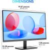 Image Écran PC 24" FHD KOORUI E2412F - Noir à 74,99€