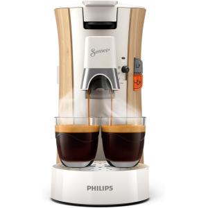 Image Machine à café à dosettes PHILIPS Senseo Select CSA240/06 - Blanc Soie / Eco à 69,99€