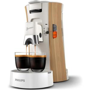 Image Machine à café à dosettes PHILIPS Senseo Select CSA240/06 - Blanc Soie / Eco à 69,99€