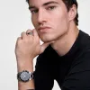 Image Coffret montre Homme Daniel Wellington Iconic Paradigma Black & Classic Signet Ring Set - Silver à 254,40€