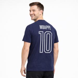 Image T-shirt FFF Mbappé Équipe de France 2026 - Bleu à 14,99€