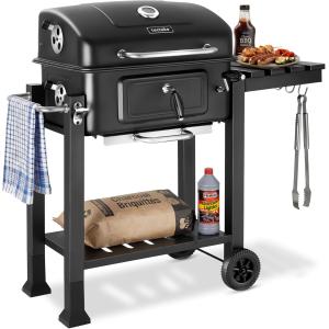 Image Barbecue au charbon tectake Florian - Noir à 107,90€