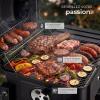 Image Barbecue au charbon tectake Florian - Noir à 107,90€