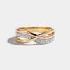 Image Bague Edenly Saturne N°59 - Trois ors à 390,00€