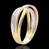 Image Bague Edenly Saturne N°59 - Trois ors à 390,00€