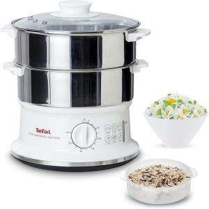 Image Cuiseur vapeur Tefal VC145130 - Blanc à 59,99€