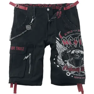 Image Short AC/DC EMP Signature Collection - Noir/Rouge à 50,57€