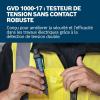 Image Testeur de tension Bosch GVD 1000-17 - Bleu/noir à 44,45€